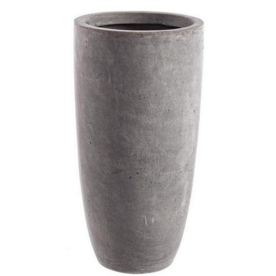 beton fagyallo kulteri magas kaspo bejarat szurke mediterran kerti viraglada viragkaspo magas henger alaku 1.jpg